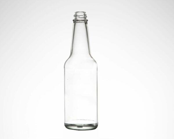 Wheaton® 8oz Wide Mouth Bottles, Round, Clear Glass, 58-400 neck, No Caps,  case/96